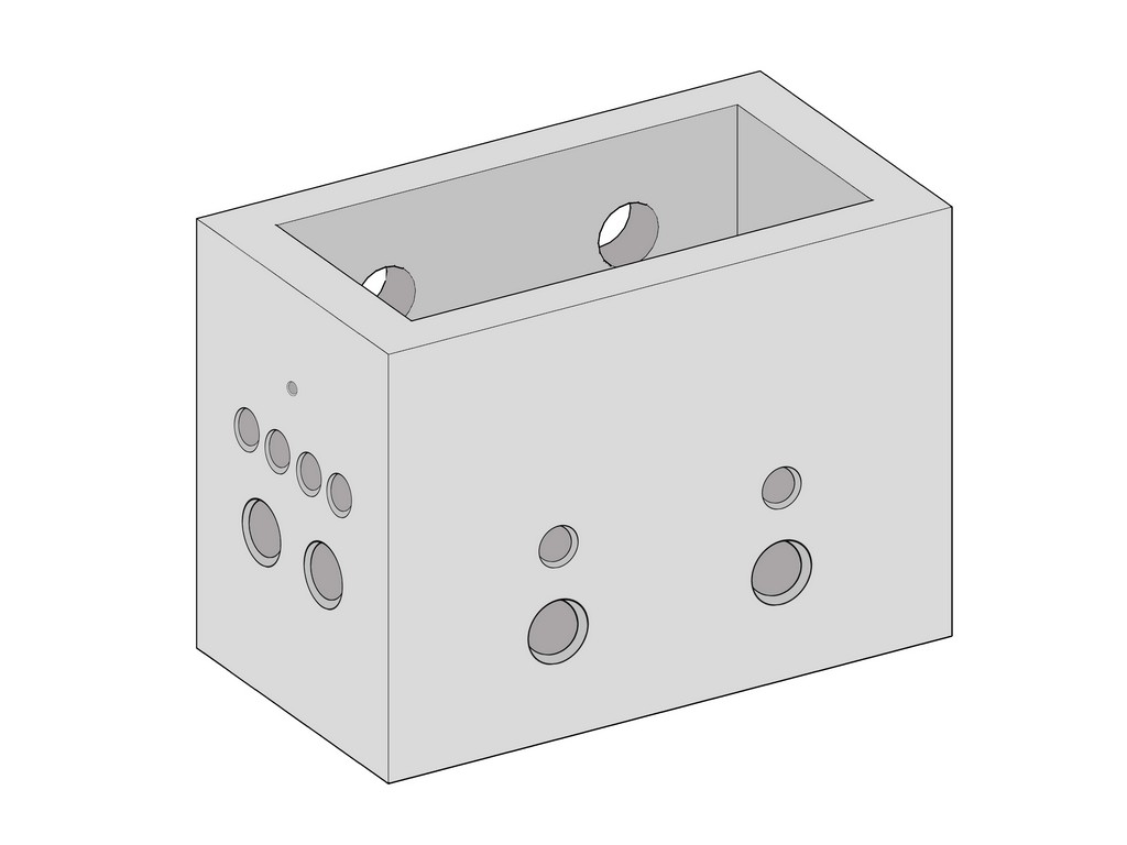 J4 Concrete Junction Box to suit BT connections